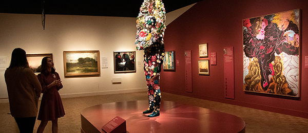 The Detroit Collects exhibit at the DIA features work by many African American artists, including the colorful suit by Nick Cave. (Photo: DIA)
